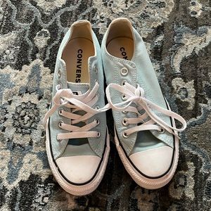 Light blue converse
